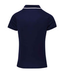 Premier Ladies Contrast Coolchecker Pique Polo Shirt-15