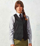 Premier Ladies Hospitality Waistcoat | Black-2