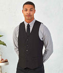Premier Lined Waistcoat | Black-2