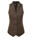 Premier Ladies Herringbone Waistcoat-8