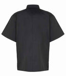 Premier Unisex Short Sleeve Stud Front Chef's Jacket-3