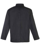 Premier Unisex Long Sleeve Stud Front Chef's Jacket-2
