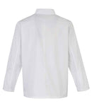 Premier Unisex Long Sleeve Stud Front Chef's Jacket-6