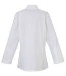 Premier Ladies Long Sleeve Chef's Jacket-3