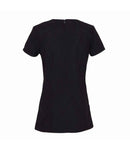 Premier Ladies Rose Short Sleeve Tunic | Black-3