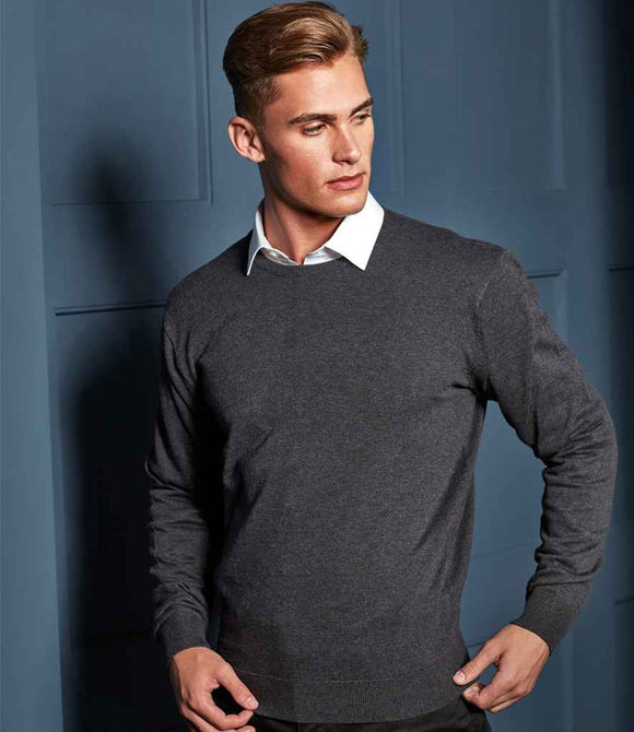 Premier Cotton Rich Crew Neck Sweater
