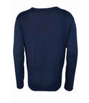 Premier Knitted Cotton Acrylic V Neck Sweater-3