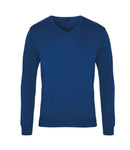 Premier Knitted Cotton Acrylic V Neck Sweater-4