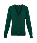 Premier Ladies Cotton Acrylic V Neck Cardigan-6