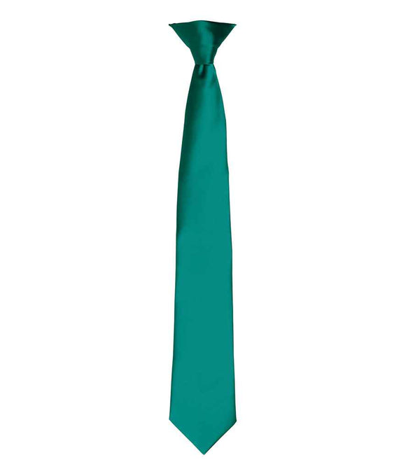 Premier 'Colours' Satin Clip Tie