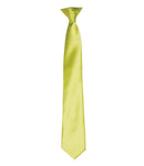 Premier 'Colours' Satin Clip Tie-15
