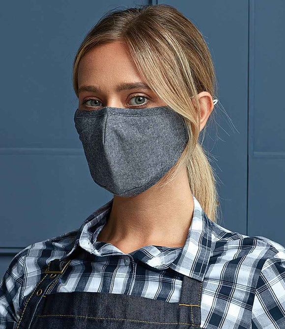 Premier Washable 3-Layer Face Mask with Carbon Filter Option