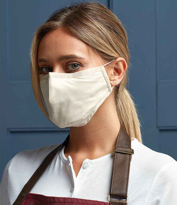 Premier Washable 3-Layer Face Mask with Carbon Filter Option