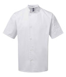 Premier Essential Short Sleeve Chef's Jacket-4