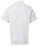 Premier Coolchecker Short Sleeve Chef's Jacket-4