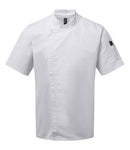 Premier Short Sleeve Zipped Chef's Jacket-3