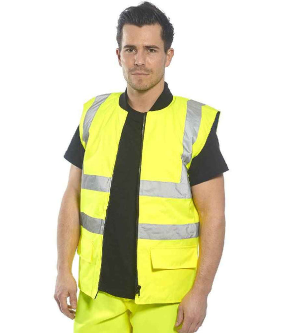 Portwest Hi-Vis 4-in-1 Traffic Jacket