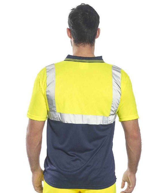 Portwest Hi-Vis Two Tone Polo Shirt