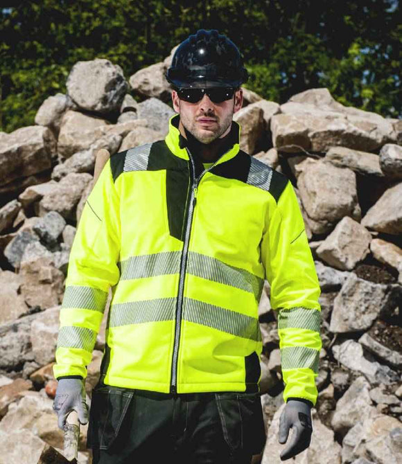 Portwest PW3 Hi-Vis Soft Shell Jacket