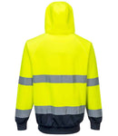 Portwest Hi-Vis Two Tone Hooded Sweatshirt-4