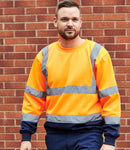 Portwest Hi-Vis Two Tone Sweatshirt-2