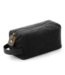 Quadra Heritage Waxed Canvas Wash Bag-3