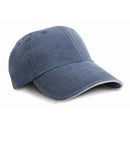 Result Washed Fine Line Cotton Cap-1