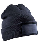 Result Genuine Recycled Double Knit Printers Beanie-1