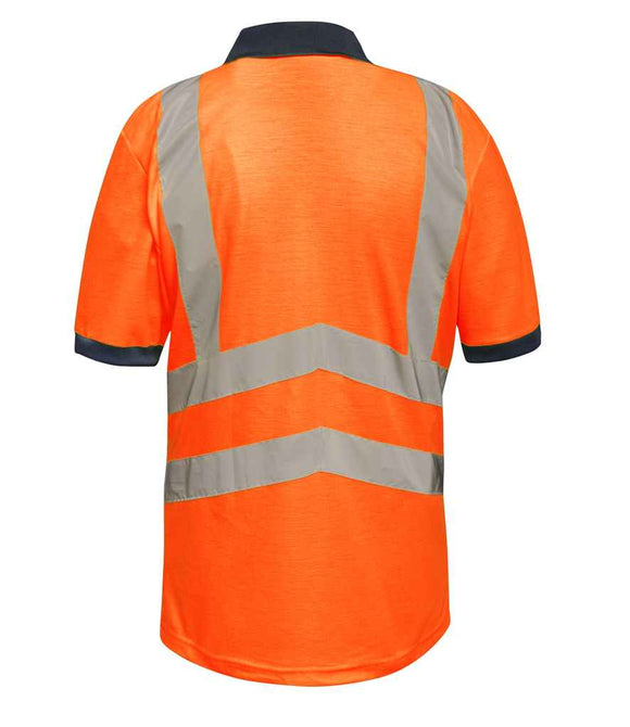 Regatta High Visibility Pro Contrast Pique Polo Shirt