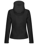 Regatta Ladies Venturer Three Layer Hooded Soft Shell Jacket-2