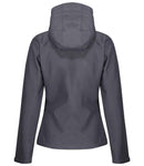 Regatta Ladies Venturer Three Layer Hooded Soft Shell Jacket-12