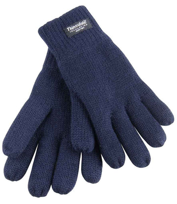 Result Kids Lined Thinsulate Gloves | Navy