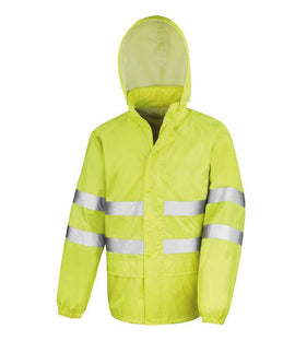 Result Safe-Guard Hi-Vis Waterproof Suit | Yellow