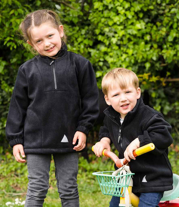 Result Kids/Youths Zip Neck Polartherm Fleece