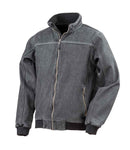 Result Stone Wash Denim Soft Shell Jacket-1