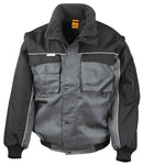 Result Work-Guard Zip Sleeve Heavy Duty Jacket-5