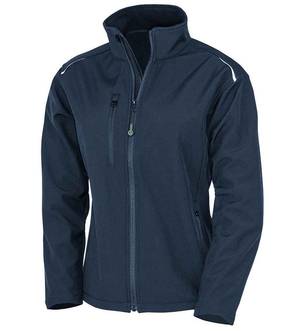 Result Genuine Recycled Ladies Three Layer Printable Soft Shell  Jacket