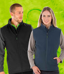 Result Genuine Recycled Ladies Printable Soft Shell Bodywarmer-3