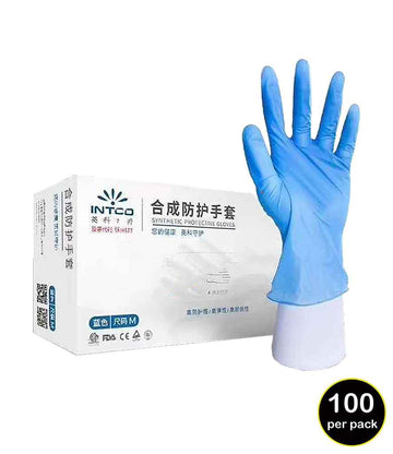Result Disposable Medical Vinyl Examination Gloves | Blue