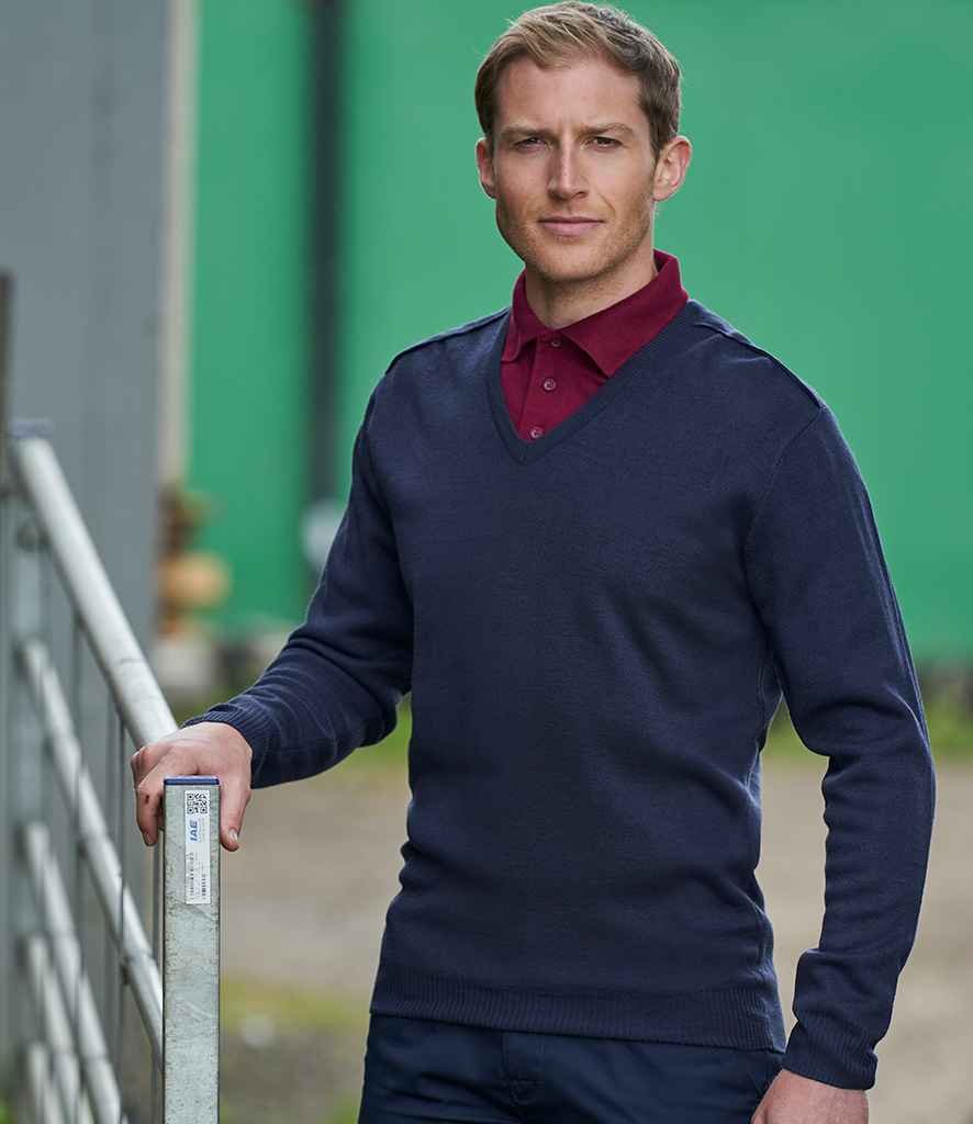 Pro RTX Pro Acrylic V Neck Sweater