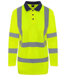 Pro RTX High Visibility Long Sleeve Polo Shirt-4