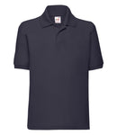 Fruit of the Loom Kids Poly/Cotton Pique Polo Shirt-9