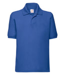 Fruit of the Loom Kids Poly/Cotton Pique Polo Shirt-17