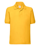 Fruit of the Loom Kids Poly/Cotton Pique Polo Shirt-3