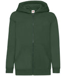 Fruit of the Loom Kids Classic Zip Hooded Sweatshirt-11