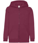 Fruit of the Loom Kids Classic Zip Hooded Sweatshirt-14