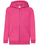 Fruit of the Loom Kids Classic Zip Hooded Sweatshirt-15