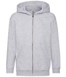 Fruit of the Loom Kids Classic Zip Hooded Sweatshirt-12