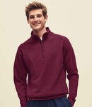 Fruit of the Loom Classic Zip Neck Sweatshirt-12