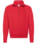 Fruit of the Loom Classic Zip Neck Sweatshirt-11